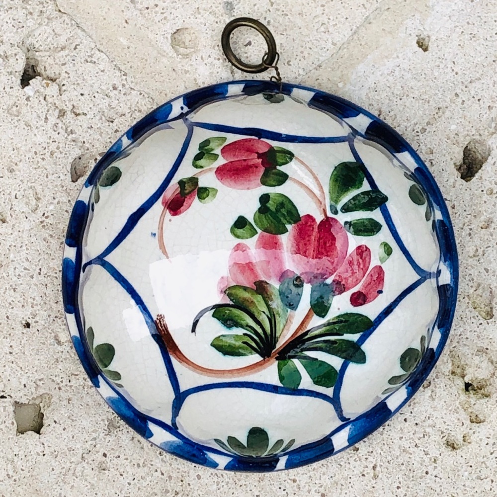 ABC Bassano Ceramic Mold Wall Hanging Pottery VTG